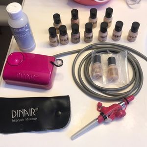 Dinair Airbrush and makeup.